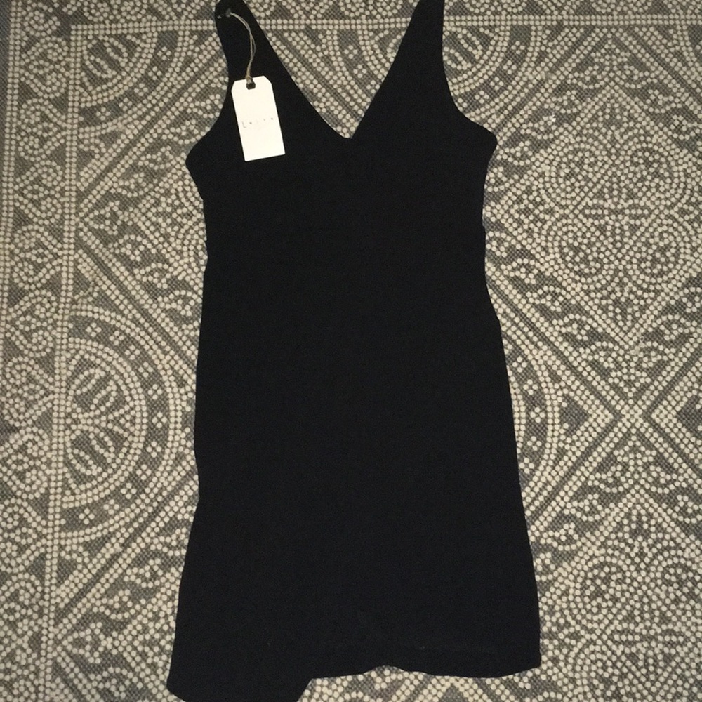 Nordstrom asymmetrical little black dress